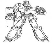 Printable transformers Putting down the Gun a4 coloring pages