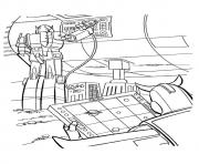 Printable transformers hi tech operations a4 coloring pages
