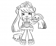 Printable Shopkins Shoppies coloring pages