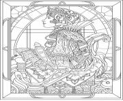 Printable art anti stress adult 2017 coloring pages