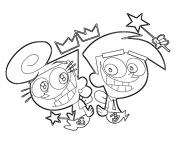 Printable fairy odd parents cartoon s cartoon0bc9 coloring pages