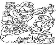 Printable disney christmas 9 coloring pages