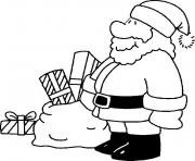 Printable christmas santa claus for kids 08 coloring pages