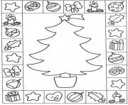 Printable free s christmas tree and presentsc24c coloring pages