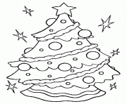 Printable christmas for kids xmas tree coloring pages