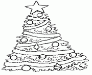 Printable christmas tree free 2 coloring pages