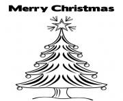 Printable merry christmas s tree afdf coloring pages