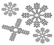 Printable Snowflake 2 coloring pages