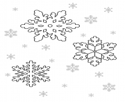 Printable Printable Snowflake 1 coloring pages