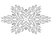 Coloring Pages Snowflake Patterns 1