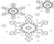 Printable Free Printable Snow Flakes coloring pages