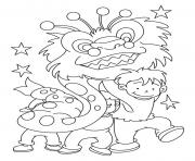 Printable dragon chinese new year s1553 coloring pages