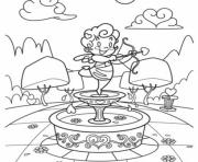 Printable cupid free valentine 75c5 coloring pages