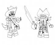 Printable lego pirates coloring pages
