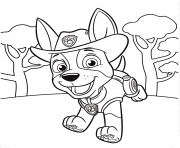 Printable Jungle Pup Tracker PAW Patrol coloring pages