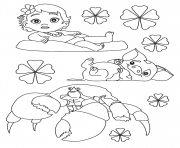MOANA Coloring Pages Color Online Free Printable