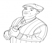 Printable bill cosby celebrity coloring pages