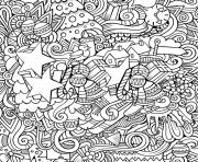 Printable christmas designs artists coloring pages