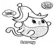 Printable Pikmi Pops Leroy coloring pages