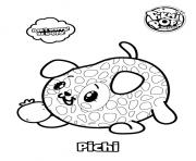 Printable Pikmi Pops Dog Pichi coloring pages