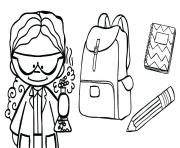 Printable welcome to school coloring pages