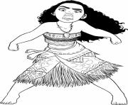Printable moana is not happy coloring pages