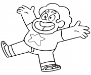 Printable Steven Universe Protagonist Boy coloring pages