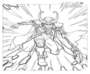 Printable marvel avengers loki coloring pages