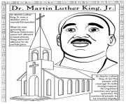 Printable martin luther king day wonderful speaker coloring pages