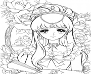 Printable glitter force for kids coloring pages