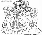 Printable glitter force vintage coloring pages