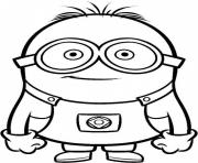 Printable despicable me cartoon coloring pages