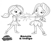 Printable BFF from Rainbow Rangers coloring pages