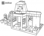 Printable lego pony farm coloring pages