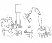 Printable lego cars mater coloring pages