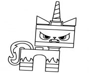 Printable angry unkitty line coloring pages