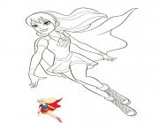 Printable Supergirl Super Hero Girls coloring pages