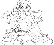 Printable Poison Ivy Super Hero Girls coloring pages