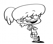 Printable Lynn Loud House coloring pages