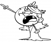 Printable Lola Loud House coloring pages