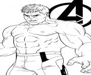 Printable avengers endgame the hulk coloring pages