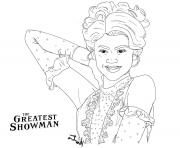 Printable the greatest showman anne wheeler zendaya coloring pages