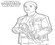 Printable Finn star wars 7 coloring pages