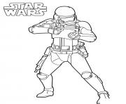 Printable Strormtrooper star wars 7 coloring pages