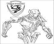 Printable star wars 7 grievous coloring pages