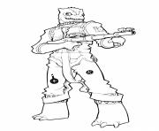 Printable bossk Star Wars Episode VI Return of the Jedi coloring pages