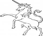 Printable vintage unicorn coloring pages