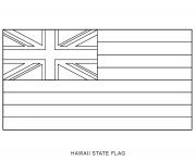 hawaii flag US State