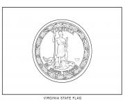 virginia flag US State