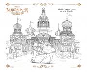 Printable Philip takes Clara to the Casle The Nutcracker coloring pages